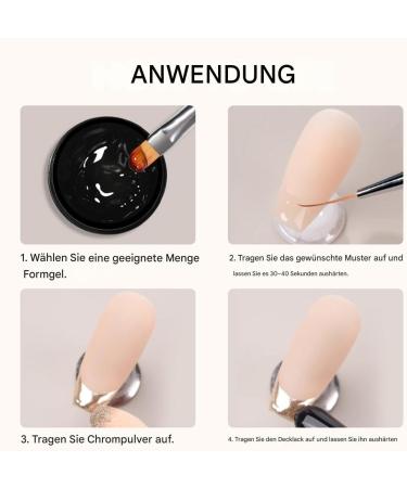  JIEBWCHA Nail sculpting gel - UV/LED nail sculpting gel - 7 ml - Non-adhesive nail reconstruction glue - Manicure accessory for travel - Buy Online on GoSupps.com