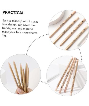 FOMIYES 12 Pcs Concealer Pen Blemish Concealer Pot Concealer Korean Concealer Eye Concealer White Wooden - Buy Online on GoSupps.com
