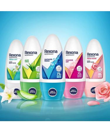 Rexona Women Roll-On Aloe Vera 50ml - Long-Lasting Odor Protection International Shipping Available - Buy Online on GoSupps.com