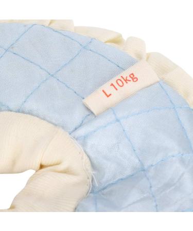 Small Pet Elizabeth Collar Protective Recovery Circle Soft Nursing Ring for Guinea Pig Rabbit Sugar Glider Blue L - Buy Online on GoSupps.com