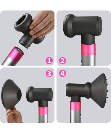 XFLYP Diffuser and Adaptor: Transform Dyson Airwrap into Hair Dryer - HS01 HS03 HS05 Attachment - Buy Online on GoSupps.com