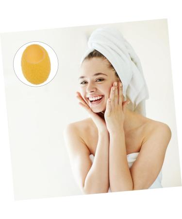 Healeved Natural Silk Facial Cleanser Cleansing Silk Beauty Cleansing Organic Facial Care 27x2cm yellow - Buy Online on GoSupps.com