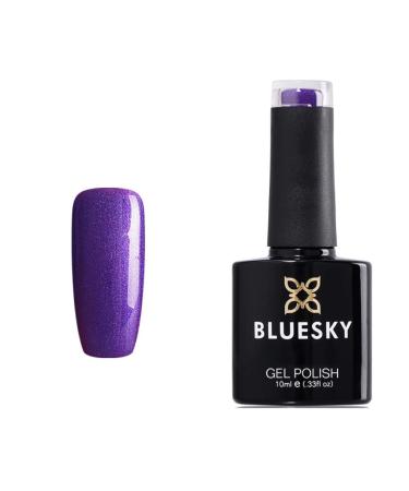 Bluesky Purple Purple 80530 Nail Gel Polish UV LED Soak Off 10ml