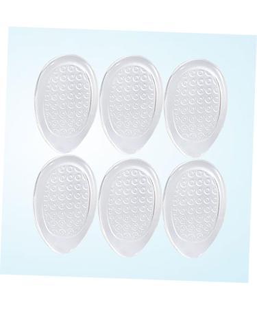 3 Pairs Gel Heel Cushions for Plantar Pain Relief - High Heel Pads & Crystal Second Half Pad for Ultimate Comfort - Buy Online on GoSupps.com