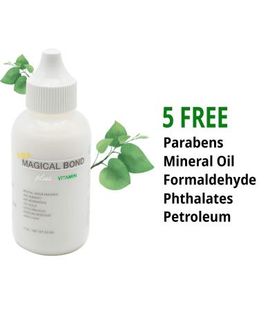 Magical Bond Plus Vitamin 2 oz - Extra Firm Hold Lace Wig & Hair Piece Adhesive | Best Lace Glue for Wig Styling - Buy Online on GoSupps.com