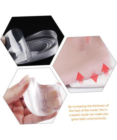 NOLITOY Heightening Insoles - Invisible Heel Lifts for Men | Gel Booster Shoe Inserts & Cushions for Extra Height - Buy Online on GoSupps.com