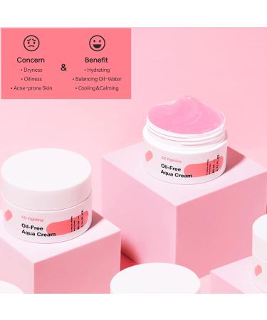 TIAM AC Fighting Oil-Free Aqua Cream | Hydrating Water Gel Moisturizer for Oily Skin | Blemish Soothing Non-Greasy Formula | 2.7 Fl.Oz International Shipping Available - Buy Online on GoSupps.com
