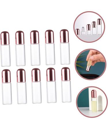 FRCOLOR 30 Pcs Essential Oil & Perfume Sample Bottles - Travel Size Vintage Glass Rollers & Clear Cosmetic Bottles for Perfume & Shampoo - Buy Online on GoSupps.com