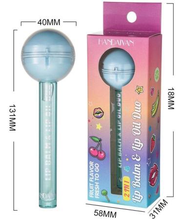Bowtong 1/6 Sweet Lollipop Lip Balm & Moisture Cream - Color Change Waterproof Lip Gloss Container | DIY Lip Kosmetics - Buy Online on GoSupps.com
