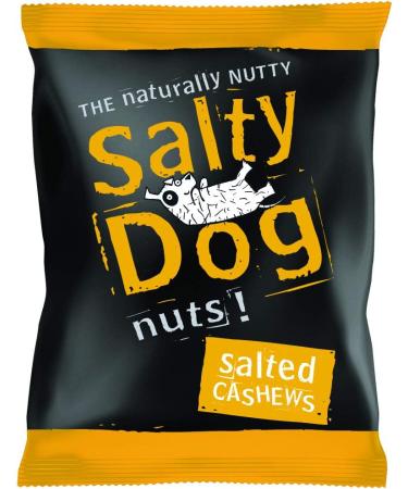 Salty Dog Pub Carded Salted Cashews 24 x 35g - Buy Online on GoSupps.com