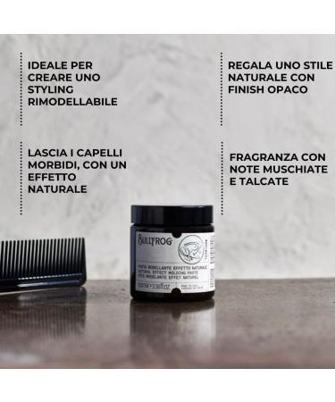 Bullfrog Natural Effect Molding Paste 100ml The unique styling product for natural looks that can be reshaped. - Buy Online on GoSupps.com