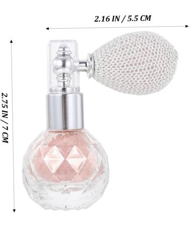 FRCOLOR 2 pcs body air bag powder travel perfume loose powder spray highlighter sprayer bottle bride flash Pinkx2pcs mediumx2pcs - Buy Online on GoSupps.com