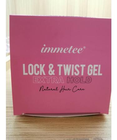 Immetee Twist and Lock Gel 200g - Frizz Control Hair Styling Gel for Men and Women - Braiding Gel with Brush - Buy Online on GoSupps.com