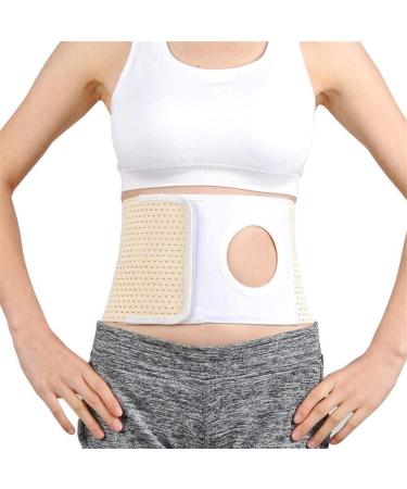 Samnuerly soft stoma-hernia belt waist support belt belly tape medical A-belly band support colostomy belly band hernia belt (color: 70mm size: s) 70mm s