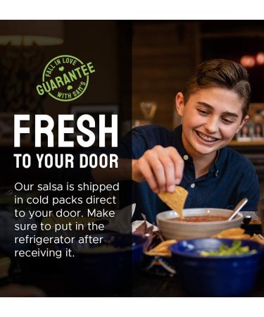 Sam's Famous Salsa 3 Pack - Authentic Tarahumara Recipe | Gluten Free with Fresh Ingredients | Medium Heat - 1lb (Pack of 3) - Buy Online on GoSupps.com