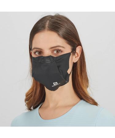 Salomon Unisex Sports Mask SM Black (Multicolor) - Premium Accessories for International Shipping - Buy Online on GoSupps.com