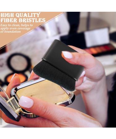 Self Tan Brush - Large Kabuki Makeup Brush for Face & Body | Cream Applicator Blending Brush for Tanning & Foundation | Soft Black Self Tanning Brush - Buy Online on GoSupps.com