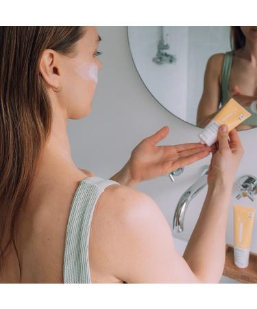 Na f Mineral Sunscreen for All Skin Types - SPF 30 Vegan 50ml - No Mineral Oils Microplastics or Silicones - Family-Friendly Protection - Buy Online on GoSupps.com