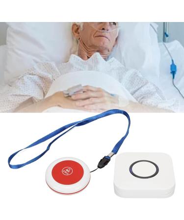 Wireless Pager System for Nursing Staff | 4-Stage Volume | Waterproof Call Button & SOS | Hospital & Restaurant Communication (EU Connector) - Buy Online on GoSupps.com