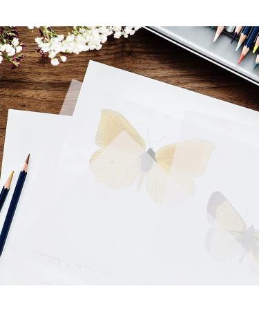 100 Sheets Printable Translucent Vellum Paper  Tracing Paper for Invitation  Sketching  93gsm (8.5 x 11 in) - Buy Online on GoSupps.com