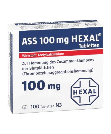 ASS 100 Hexal Tablets 100 ST