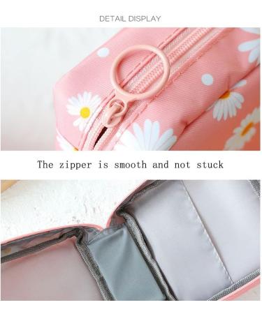 Sanitary Pad and Menstrual Cup Storage Pouch - Travel Friendly and Portable - Set of 2 - Buy Online on GoSupps.com