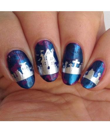 Maniology The Spirit Speaks (M071) Nail Stamping Plate - Ouija Board Design for Spooky Halloween Manicures | International Shipping Available - Buy Online on GoSupps.com