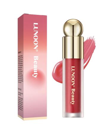 Liquid Stick - 2-in-1 Liquid Makeup Lip and Cheek Tint | Waterproof Matte Cream Stick for Cheeks Eyes and Lips Natural Makeup Blends Effortlessly Littryee 3#