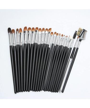 Buy MADALIAN 30-Piece Makeup Brushes Set - Wooden Handle Loose Powder Brush for Professional Makeup | International Shipping Available - Buy Online on GoSupps.com