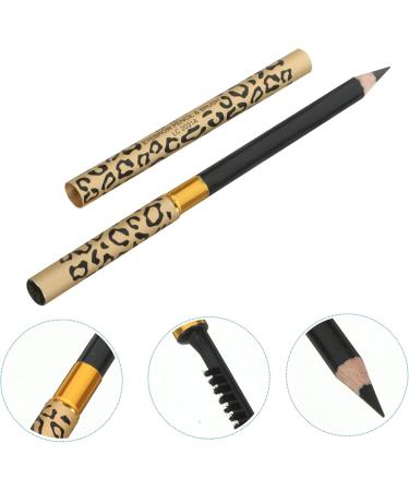 NOLITOY 2pcs Brow Brush Eyebrow Pencil Waterproof) Eyebrow Pencil Brush Palette Make up Filler Women's 1 count (Pack of 1) Black - Buy Online on GoSupps.com