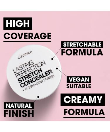 Buy Collection Cosmetics Lasting Perfection Stretch Concealer - High Coverage Buttermilk 6g | International Shipping Available - Buy Online on GoSupps.com