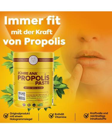 Buy 100% Natural Propolis Paste - Strengthen Immunity Enhance Complexion & Promote Wound Healing | With Royal Jelly Ginseng & Beta-Glucan - Buy Online on GoSupps.com