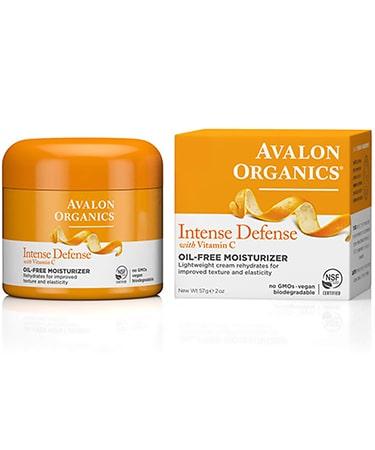 Avalon Organics Intense Defense With Vitamin C Oil-Free Moisturizer 2 oz (57 g)