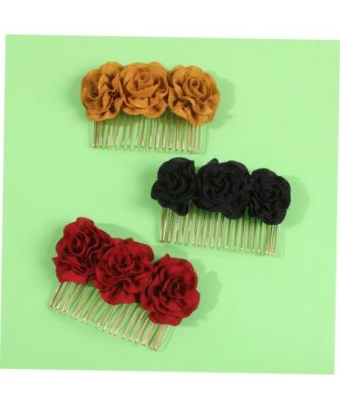 Beaupretty Womens Hair Clips Metal Hair Clips Hairclips Clips for Hair Barrettes for Women Hair Barrettes Hair Pin Cloth Flower Hairpin Bridal Flower Clip Decorate Miss Pearlescent - Buy Online on GoSupps.com