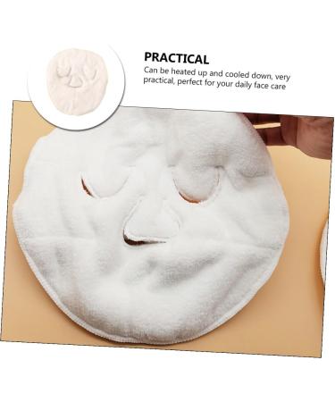 Serviette Visage Corail paisse Taille Unique Serviette Froide et Chaude pour Femmes Protection Front-Menton Usage Quotidien Bande lastique Fixe Trois Trous - Buy Online on GoSupps.com
