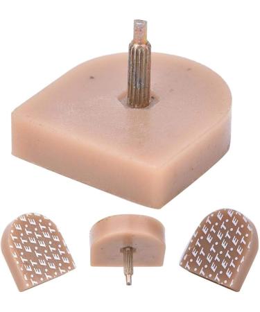 10 Pairs Replacement Peaks for High Heels | U-Shape TPU Tips for Hahnkappen Kits | Durable Heel Nail Cushions in Black & Beige - Buy Online on GoSupps.com