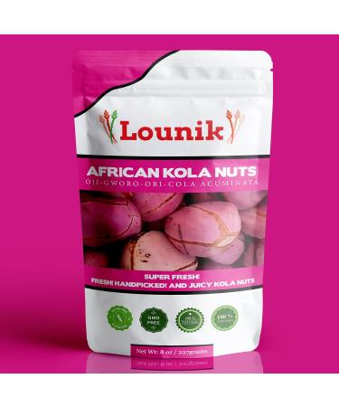 Lounik African Kola Nuts 2 Lobes- 8 oz/225g  - Buy Online on GoSupps.com