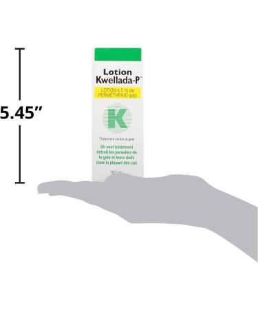 Kwellada P Lotion - 100g - Single Treatment Kills Scabies Mites & Eggs - Buy Online on GoSupps.com
