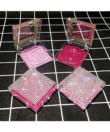 Buy HBZGTLAD 10PCS 3D False Eyelashes Packaging | Glitter Lash Case - Empty Eyelash Box (ZFX-OP8) - International Shipping Available - Buy Online on GoSupps.com