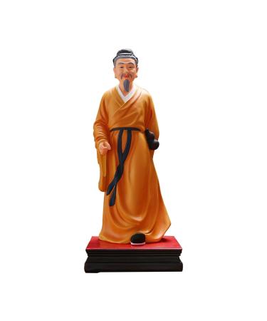 Buddha Statue/Buddha Figurines Chinese Buddha Statue Desk Furnishing Articles/Fortune Protection Statue Collection Good Lucky Gifts (Yellow 19 Inches) Buddha Statue Decoration