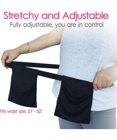 Mastectomy Drain Holder Pouches Set | Neck Shower Lanyard for Post-Surgery Recovery | JP Drainage Bulbs & Nephrostomy Support | Ideal for Breast Cancer & Tummy Tuck | Black - Buy Online on GoSupps.com