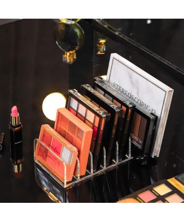 Waterproof Eyeshadow Makeup Palette Organizer - 7 Section Cosmetic Storage for Bathroom Countertop (1PCS-Small) - Buy Online on GoSupps.com