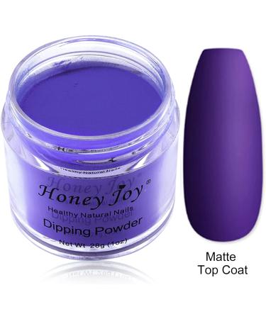 Dark Purple Nail Dip Powder - 28g/Box, No Lamp Cure, Natural Dry, Summer Gel Color (No.30) - Buy Online on GoSupps.com