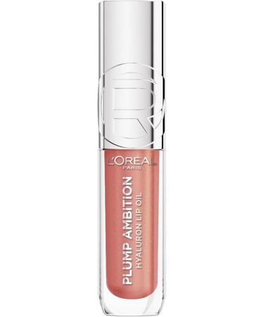 L'Oreal LOr al Paris Plump Ambition Lip Oil with Hyaluronon fuller & smoother lips without compromises Intensive feeling with hyaluronic acid up to 24H moisture color 650 Nude Macaron 5 m - Buy Online on GoSupps.com