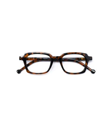 Gian Marco Venturi Unisex Sondrio Reading Glasses Tortoise (+3.00)