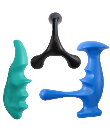 3 pieces thumb trigger points massage tool - deep tissue massage tool massage - trigger point therapist for stress handicraft relief