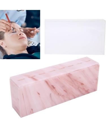 YAOGOHUA 8 Holes Tweezers Holder Tweezer Display Stand Storage Rack with Dust Cover for Salon (Pink Marble dustproof Model) - Buy Online on GoSupps.com