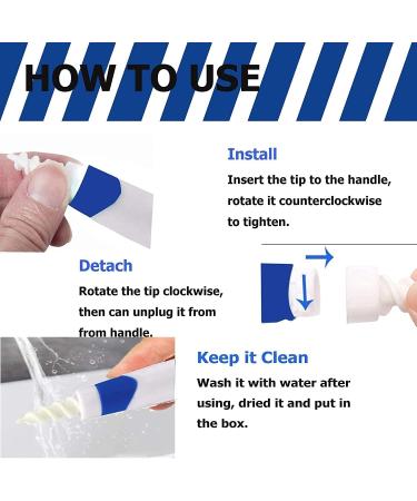 Ear Wax Remover Kit with 16 Soft Silicone Tips - Gentle Ear Cleaning Tool for Adults and Kids - Buy Online on GoSupps.com