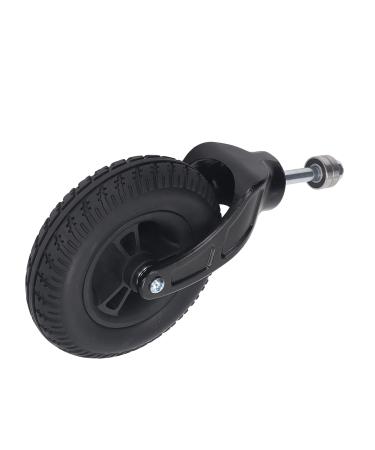 7 Inch Front Caster Steel Bearing Wheelchair Front Wheel Standard Size Shock Absorption Wear Resistance for Walker Scooter Grocery Cart - Buy Online on GoSupps.com