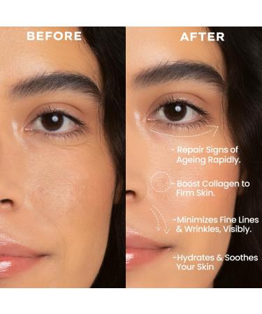 0.1% Retinal Reset Se rum Pro | 30% More Effective than Retinol Se rum| Advanced Anti Ageing Face Serum | Reduces Fine Lines & Wrinkles | Se rum for Women and Men -30 ml - Buy Online on GoSupps.com